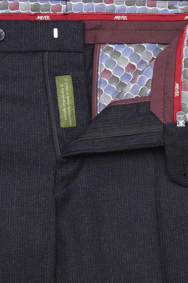 Meyer Hose Herren Meyer Chinos Regular Einfarbig