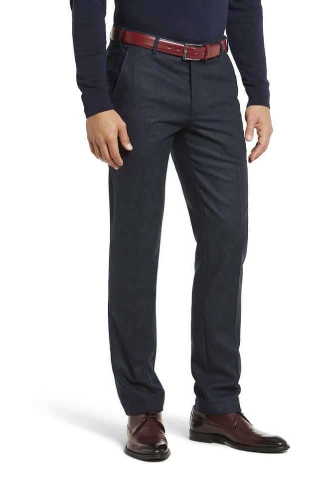 meyer Hose Herren Meyer Chinos Regular Einfarbig