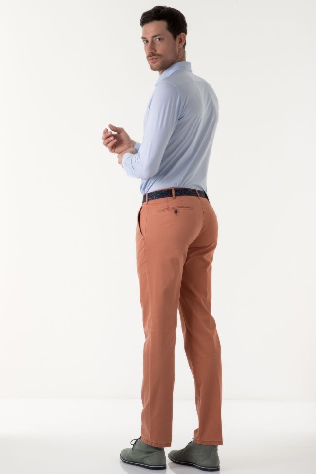 Meyer Hose Herren Meyer Chinos Regular Einfarbig
