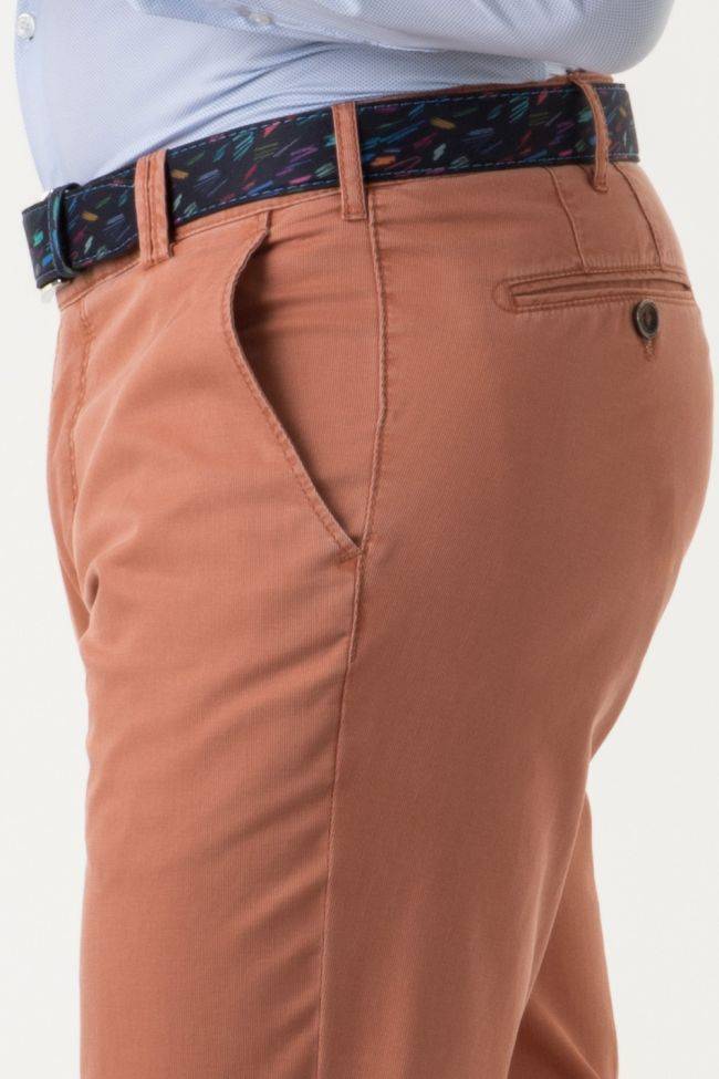 Meyer Hose Herren Meyer Chinos Regular Einfarbig