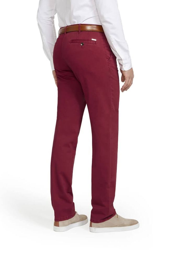 Meyer Hose Herren Meyer Chinos Regular Einfarbig