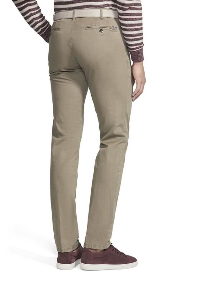 Meyer Hose Herren Meyer Chinos Regular Einfarbig