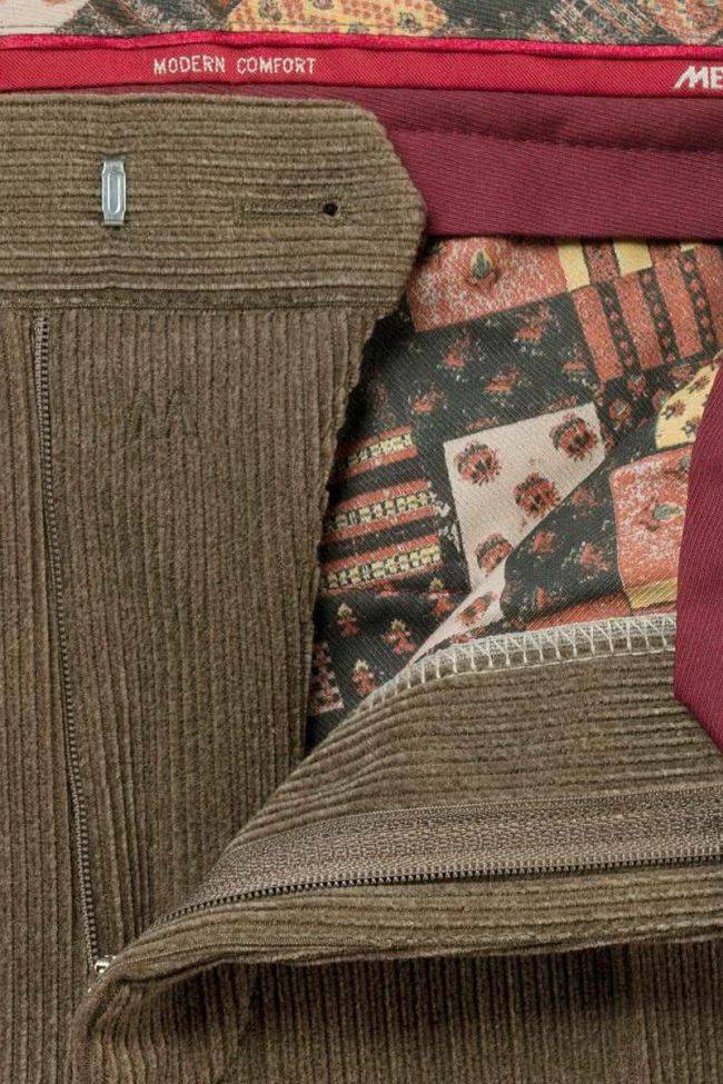 Meyer Hose Herren Meyer Chinos Regular Einfarbig