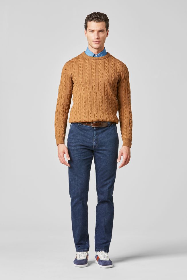 meyer Hose Herren Meyer Chinos Regular