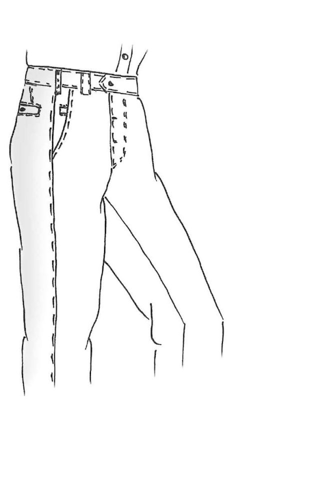 Meyer Hose Herren Meyer Chinos Slim Einfarbig