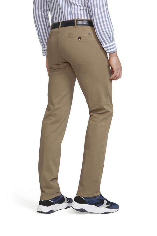 Meyer Hose Herren Meyer Chinos Slim Einfarbig