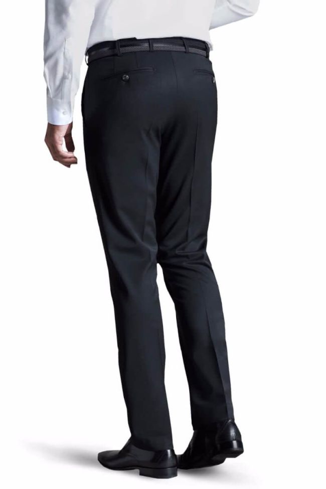 Meyer Hose Herren Meyer Chinos Slim Einfarbig