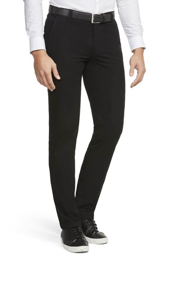 meyer Hose Herren Meyer Chinos Slim Einfarbig