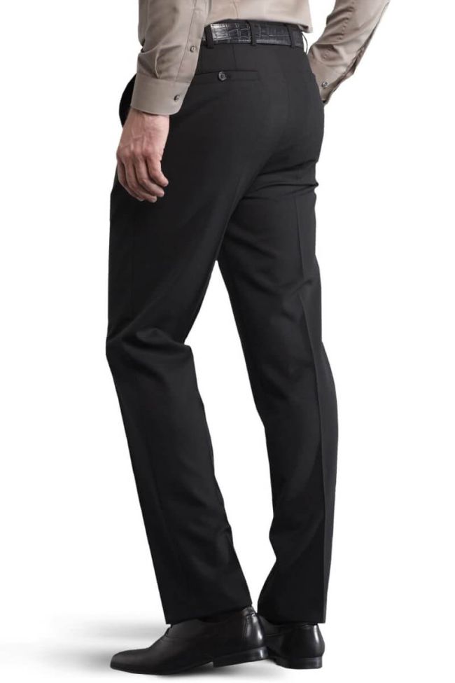 Meyer Hose Herren Meyer Chinos Slim Einfarbig