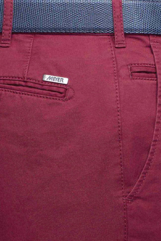 Meyer Hose Herren Meyer Chinos Slim Einfarbig