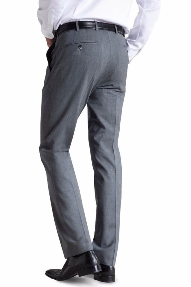 Meyer Hose Herren Meyer Chinos Slim Einfarbig
