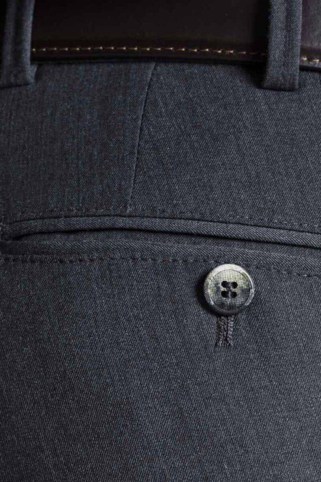 Meyer Hose Herren Meyer Chinos Slim Einfarbig