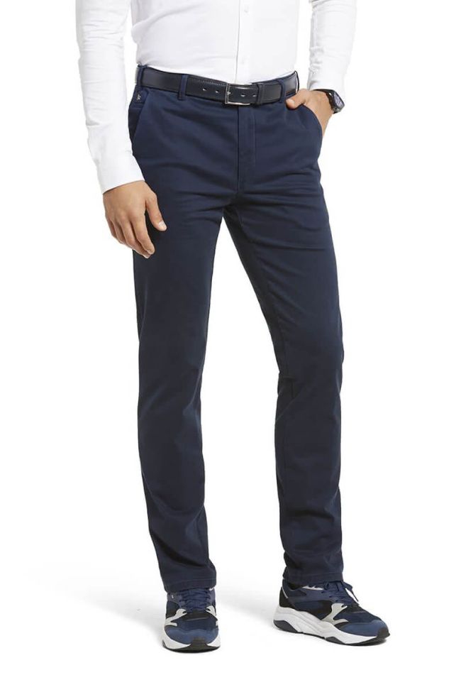 meyer Hose Herren Meyer Regular Einfarbig