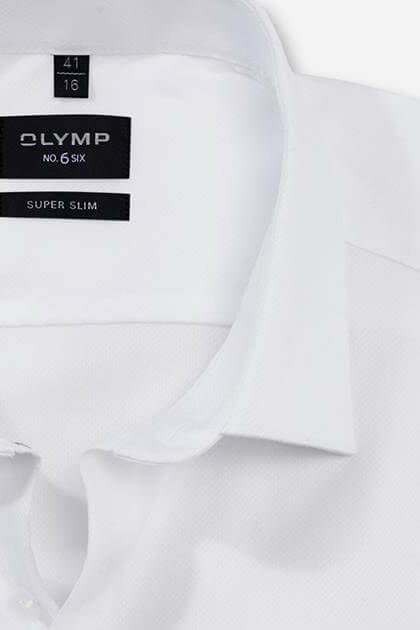 Olymp Hemd Herren Olymp Slim Einfarbig Lange Ärmel