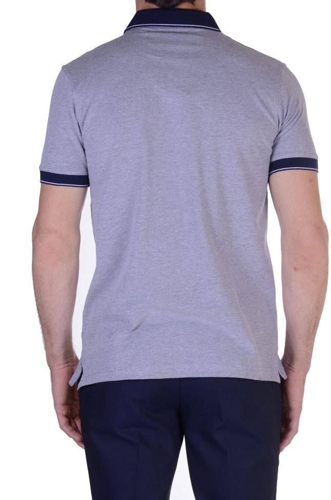 Balestra Poloshirt Herren Balestra Classic Einfarbig 100% Baumwolle Kurze Ärmel