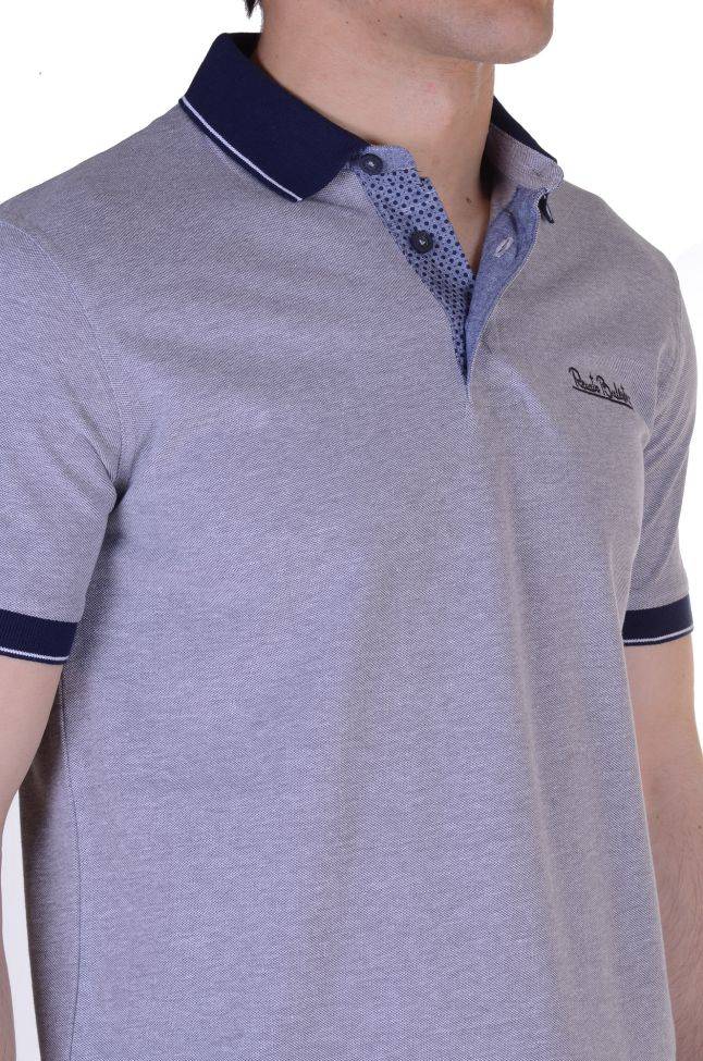 Balestra Poloshirt Herren Balestra Classic Einfarbig 100% Baumwolle Kurze Ärmel