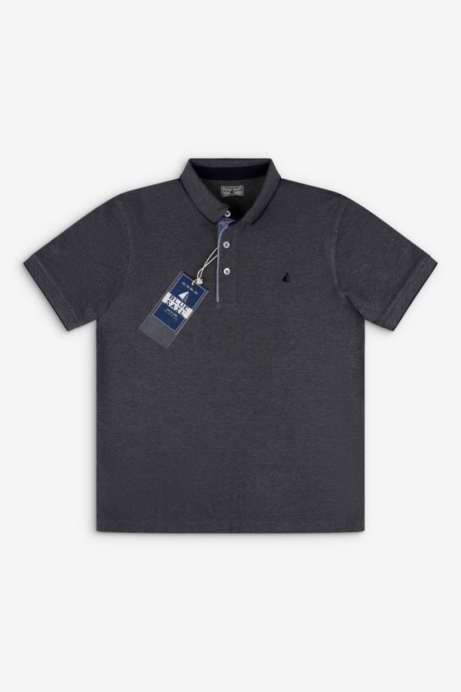 blue sail Poloshirt Herren Blue Sail Regular Einfarbig 100% Baumwolle Kurze Ärmel