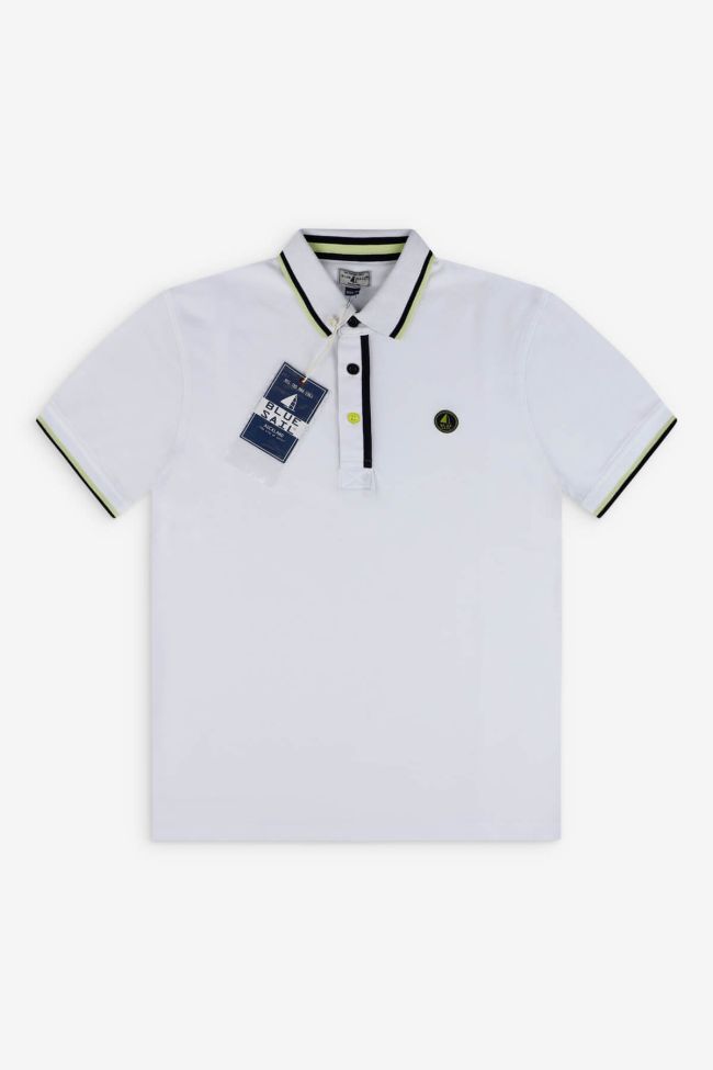 Blue Sail Poloshirt Herren Blue Sail Slim Einfarbig 100% Baumwolle Kurze Ärmel