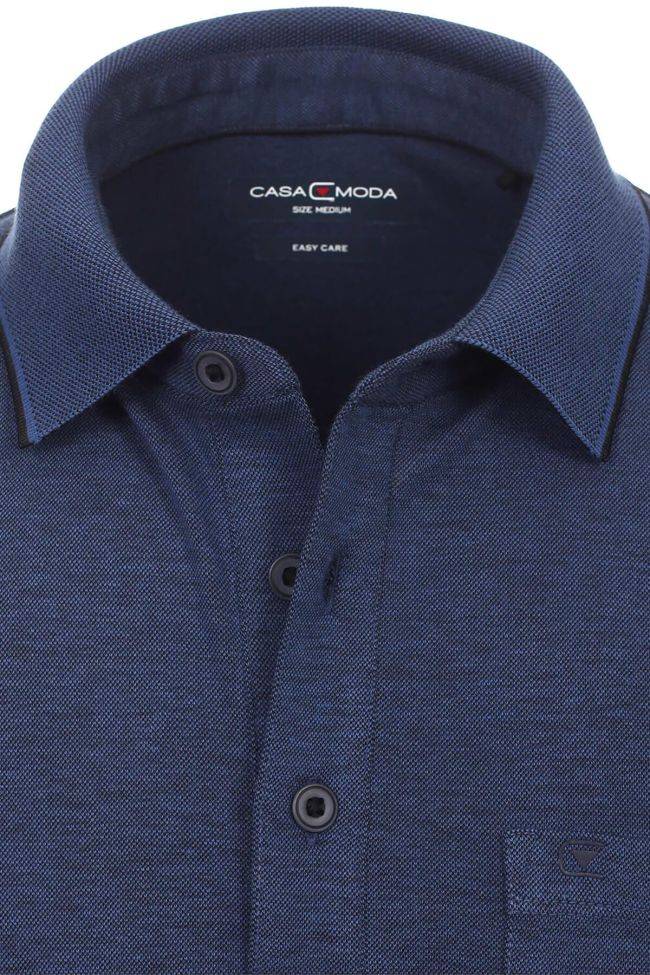 Casamoda Poloshirt Herren Casamoda Regular Kurze Ärmel