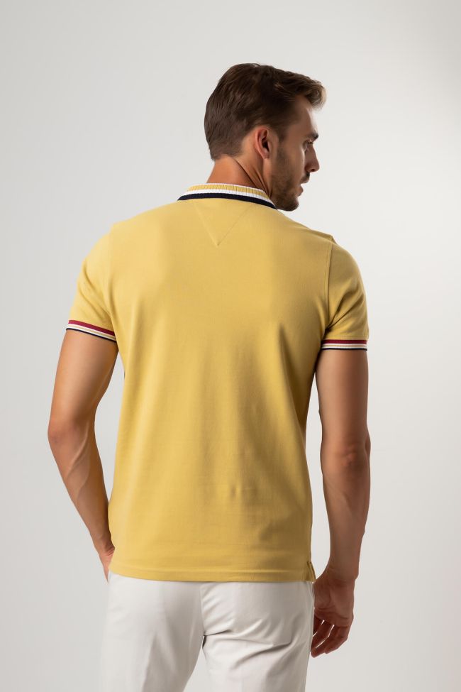 Nove11 Poloshirt Herren NOVE11 Slim Einfarbig 100% Baumwolle Lange Ärmel