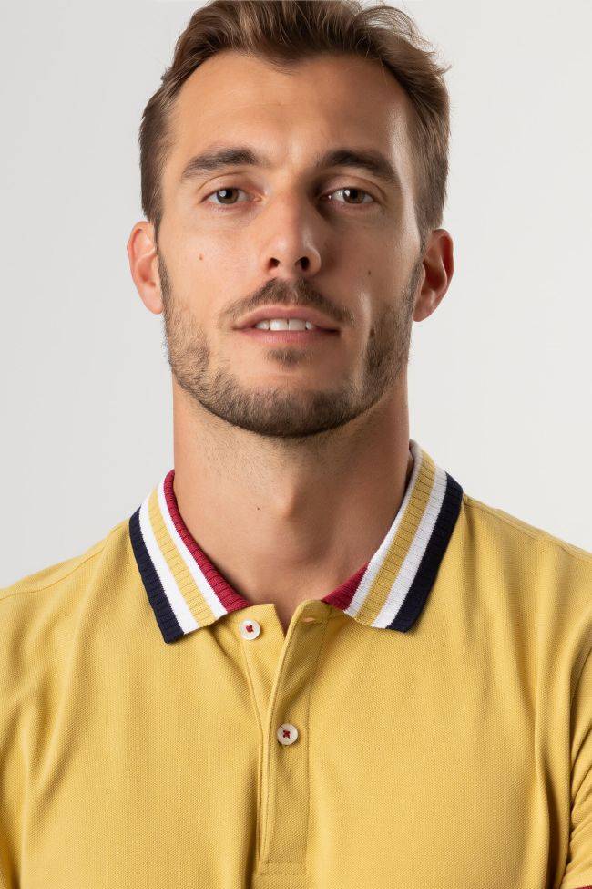Nove11 Poloshirt Herren NOVE11 Slim Einfarbig 100% Baumwolle Lange Ärmel