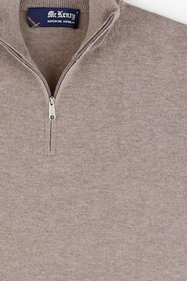 Brooksfield Strickwaren Herren Brooksfield V-Ausschnitt Regular Einfarbig 100% Wolle