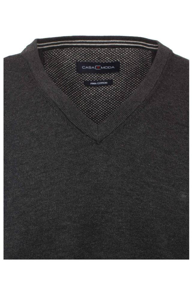 Casamoda Strickwaren Herren Casamoda Classic Einfarbig