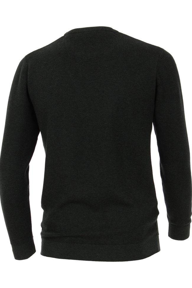 Casamoda Strickwaren Herren Casamoda Rundhalsausschnitt Classic Einfarbig 100% Baumwolle