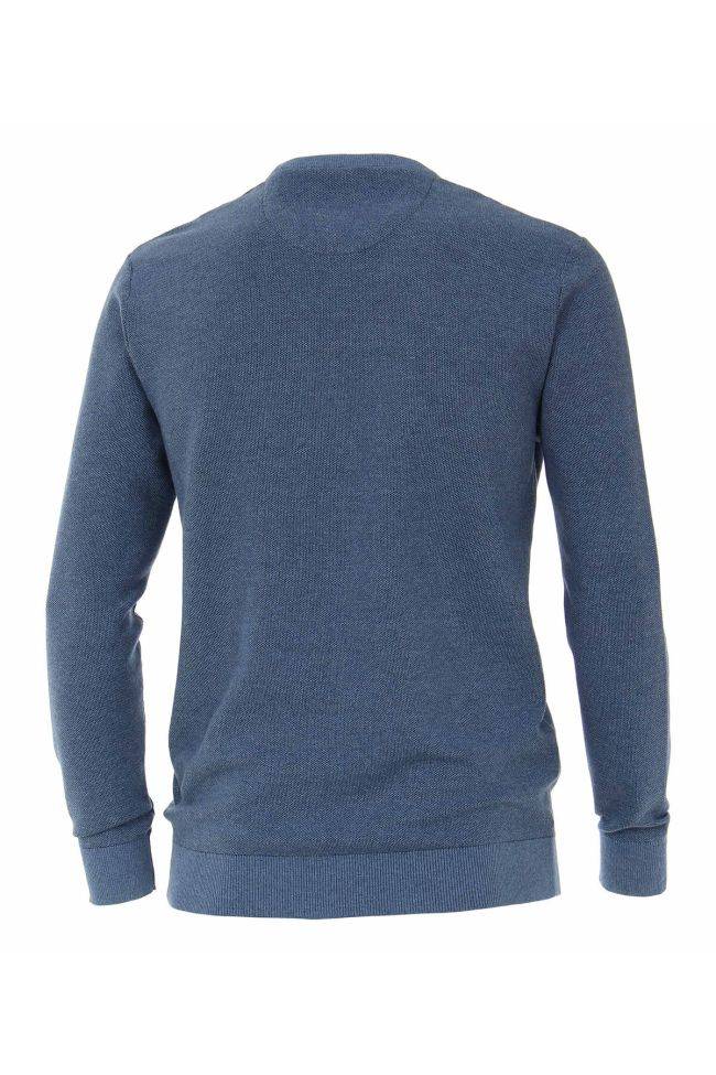 Casamoda Strickwaren Herren Casamoda Rundhalsausschnitt Classic Einfarbig 90% Baumwolle 10% Polyester