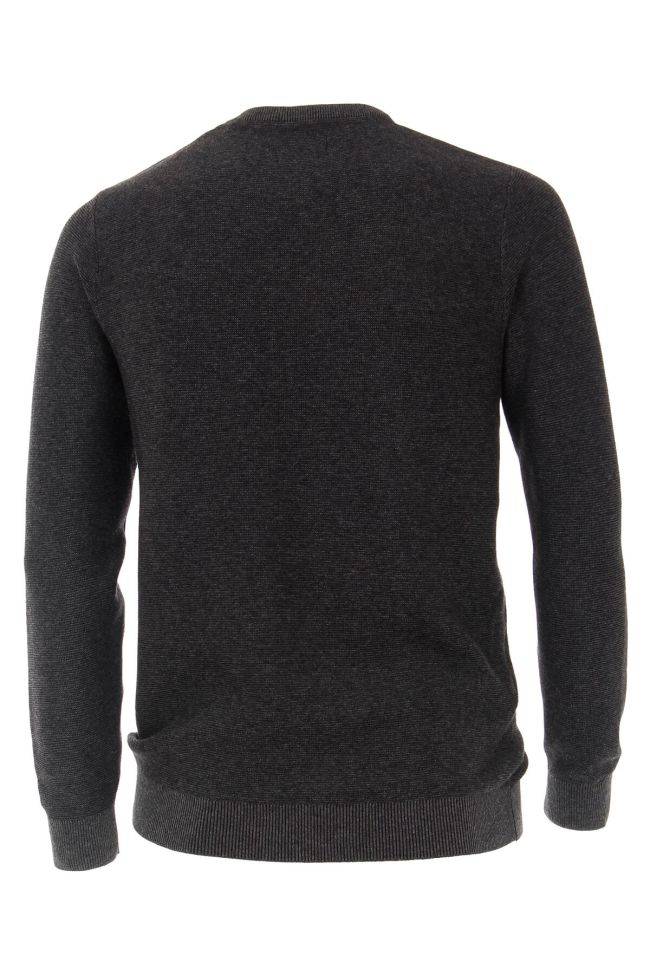 Casamoda Strickwaren Herren Casamoda Rundhalsausschnitt Classic Einfarbig 90% Wolle 10% Kaschmir