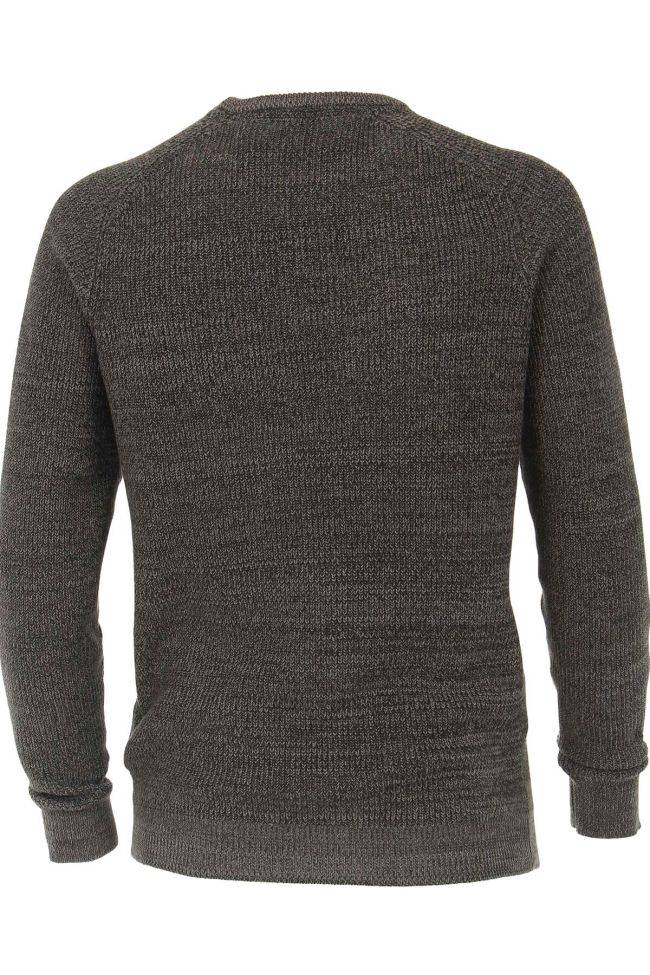 Casamoda Strickwaren Herren Casamoda Rundhalsausschnitt Classic Einfarbig 90% Baumwolle 10% Polyester