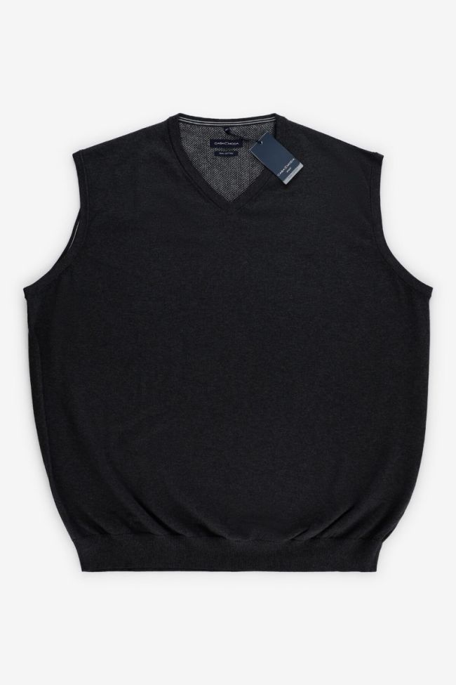 casamoda Strickwaren Herren Casamoda V-Ausschnitt Classic Einfarbig 100% Baumwolle