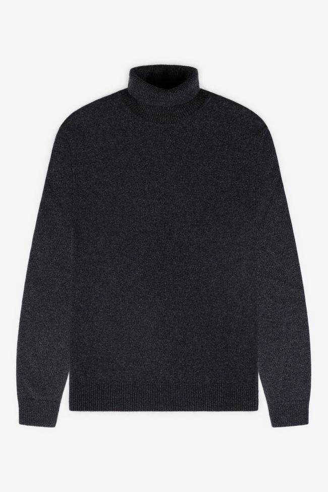 enzo mantovani Strickwaren Herren Enzo Mantovani hoher Kragen Regular Einfarbig 90% wolle 10% Kaschmir