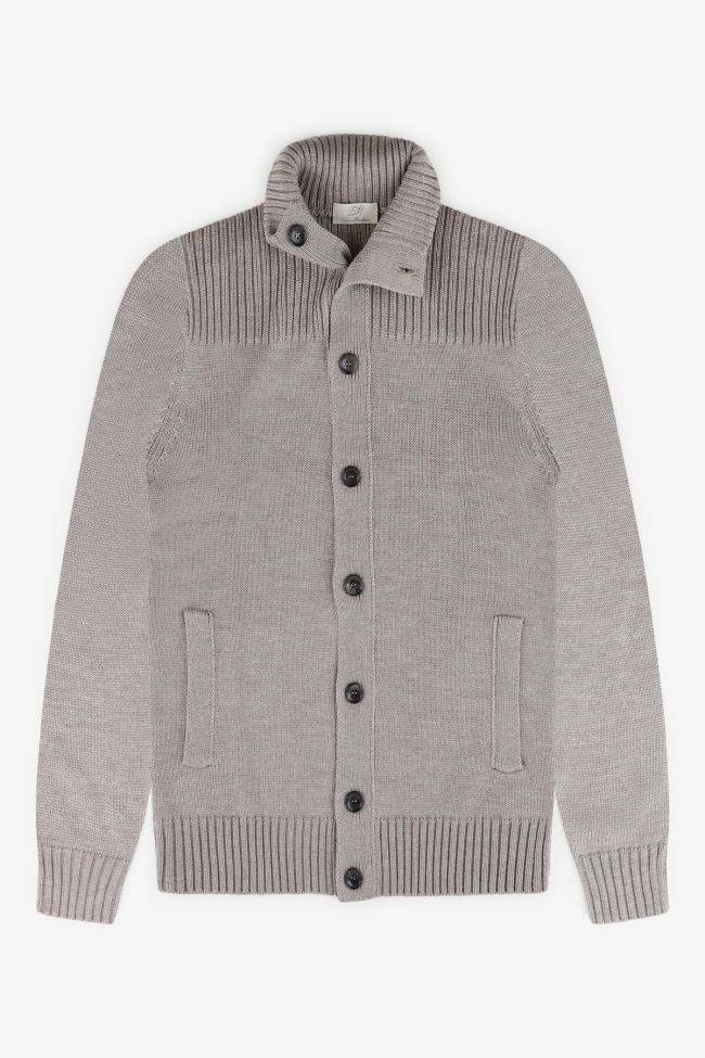 enzo mantovani Strickwaren Herren Enzo Mantovani Jacke Regular Einfarbig 100% Merinowolle Extrafine