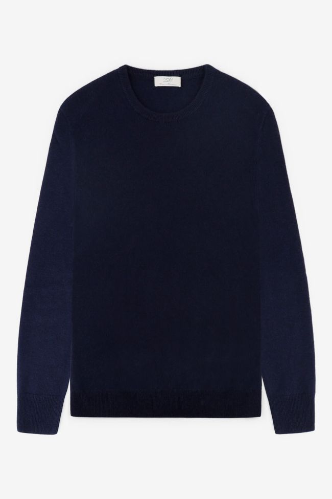 enzo mantovani Strickwaren Herren Enzo Mantovani Rundhalsausschnitt Regular Einfarbig 100% Kaschmir