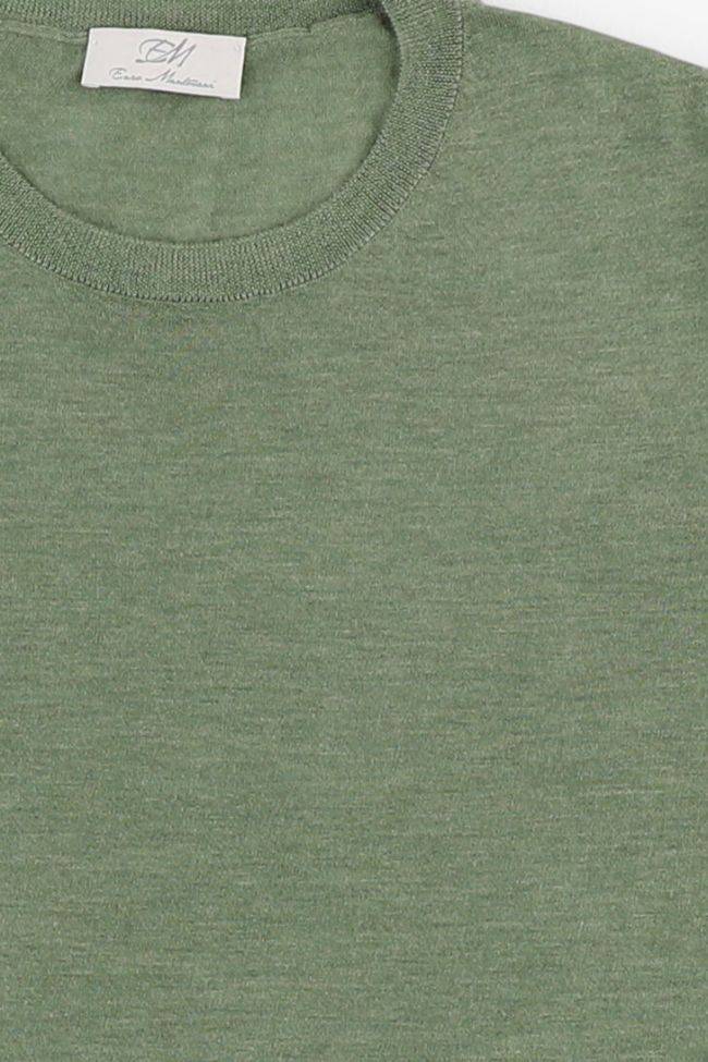 Enzo Mantovani Strickwaren Herren Enzo Mantovani Rundhalsausschnitt Regular Einfarbig 100% Kaschmir