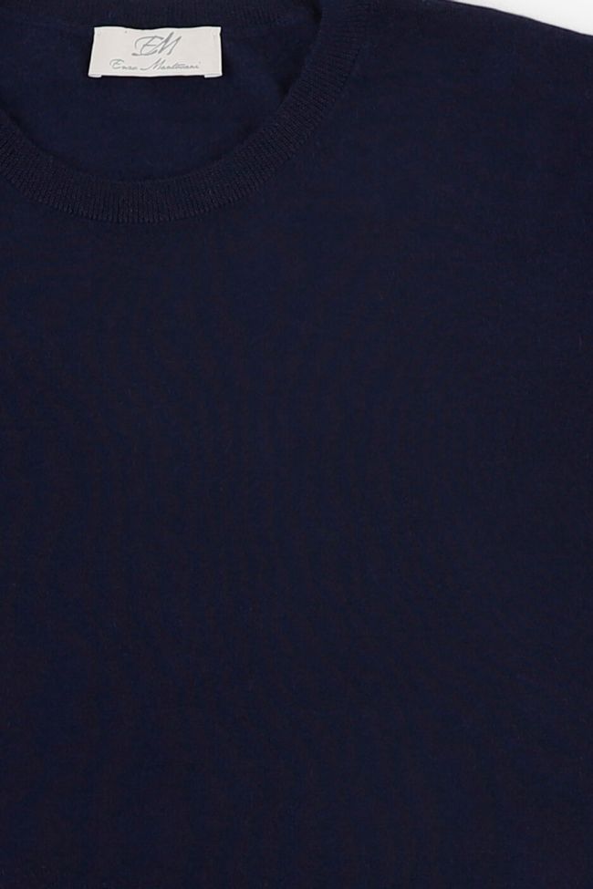 Enzo Mantovani Strickwaren Herren Enzo Mantovani Rundhalsausschnitt Regular Einfarbig 100% Kaschmir