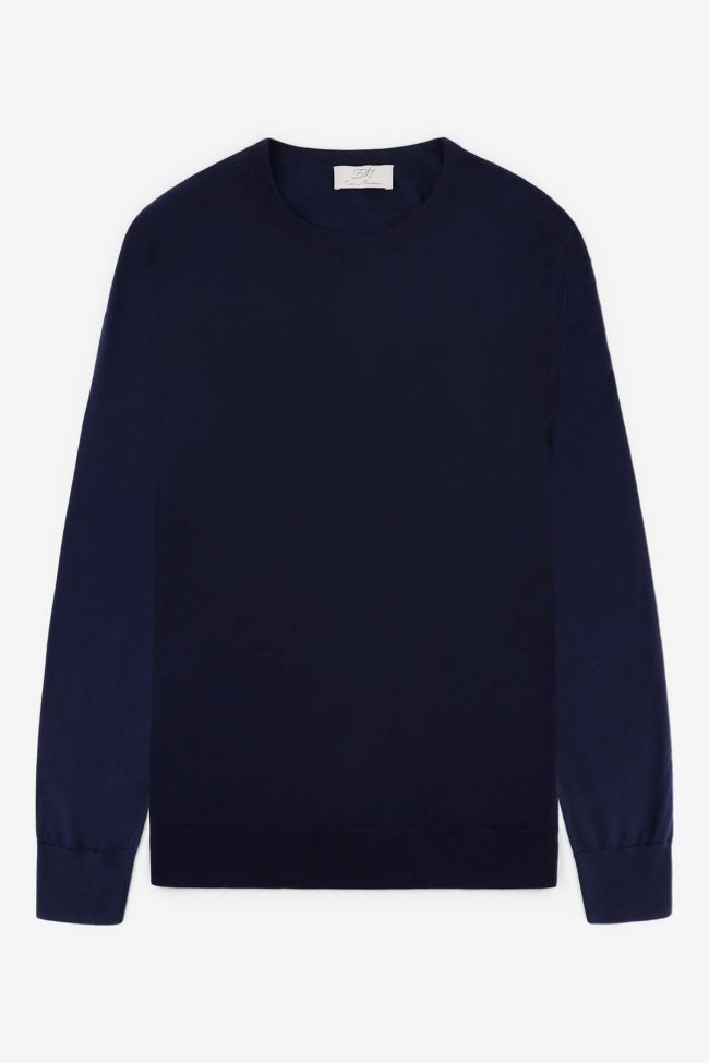 enzo mantovani Strickwaren Herren Enzo Mantovani Rundhalsausschnitt Regular Einfarbig 100% Kaschmir