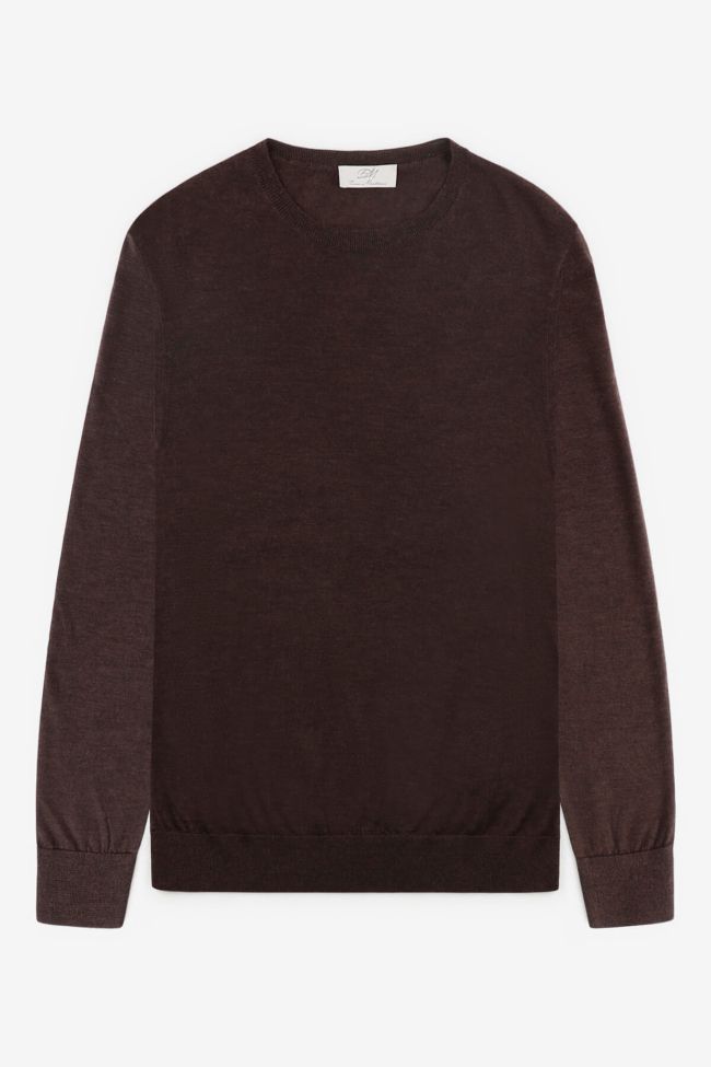 enzo mantovani Strickwaren Herren Enzo Mantovani Rundhalsausschnitt Classic Einfarbig 70% cashmere 30% silk