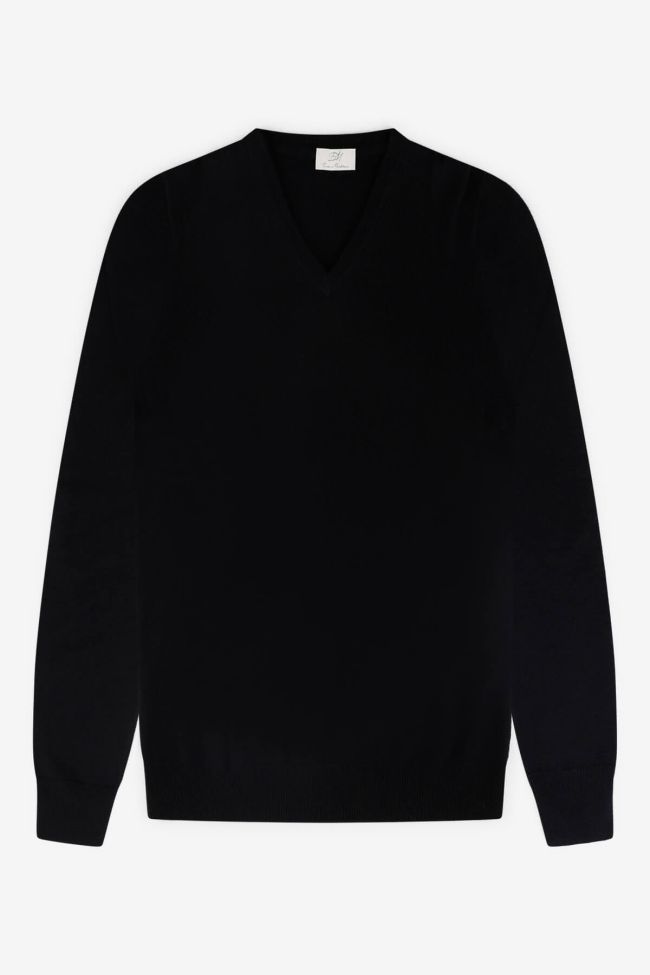 enzo mantovani Strickwaren Herren Enzo Mantovani V-Ausschnitt Regular Einfarbig 100% Kaschmir