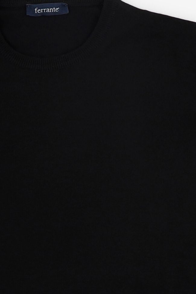 Ferrante Strickwaren Herren Ferrante Hoher Kragen Classic Einfarbig 100% Merinowolle Extrafine