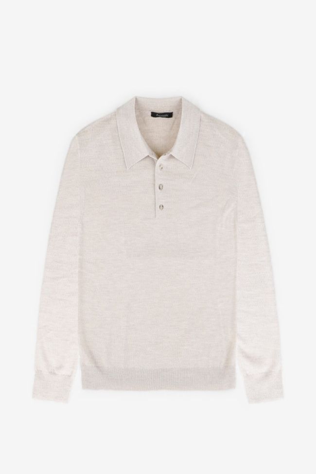 ferrante Strickwaren Herren Ferrante Polokragen Classic Einfarbig 100% Merinowolle Extrafine