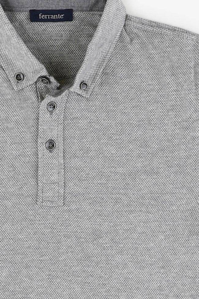 Ferrante Strickwaren Herren Ferrante Polokragen Regular Einfarbig 100% Baumwolle