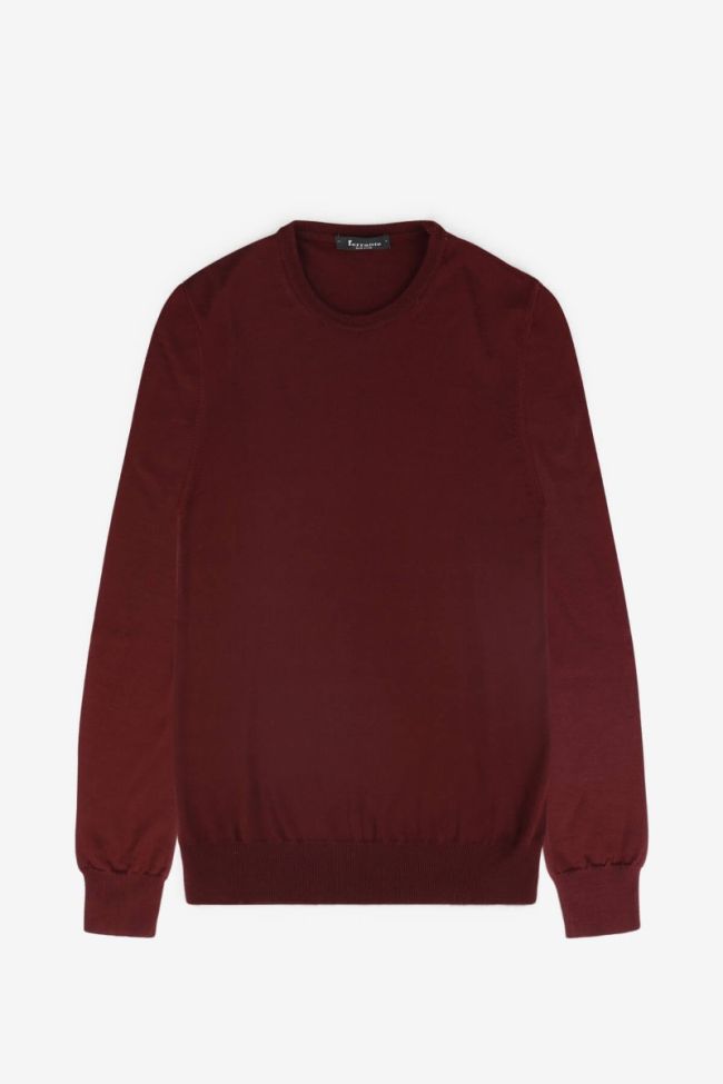 ferrante Strickwaren Herren Ferrante Polokragen Regular Einfarbig 100% Merinowolle Extrafine