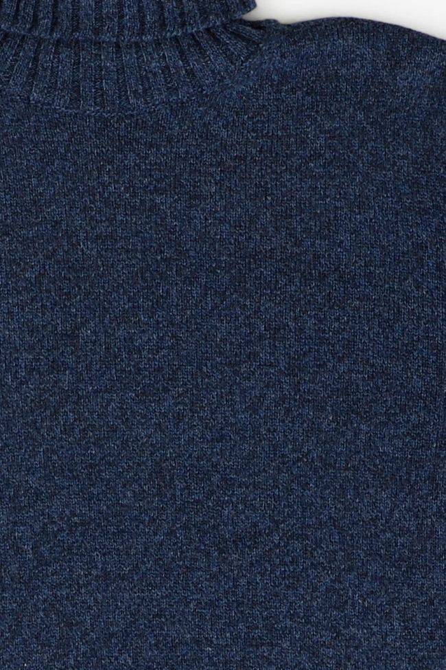 Filippo De Laurentiis Strickwaren Herren Filippo De Laurentiis Hoher Kragen Slim Einfarbig 90% Wolle 10% Kaschmir