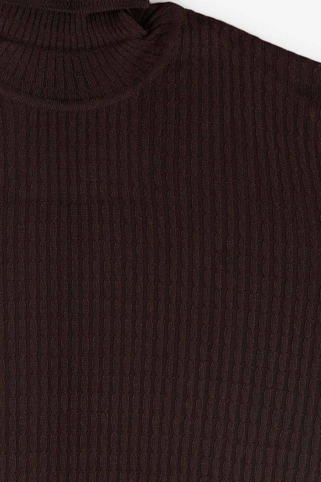 Filippo Riberti Strickwaren Herren Filippo Riberti Hoher Kragen Classic Halb Unifarben 50% Wolle, 50% Acryl