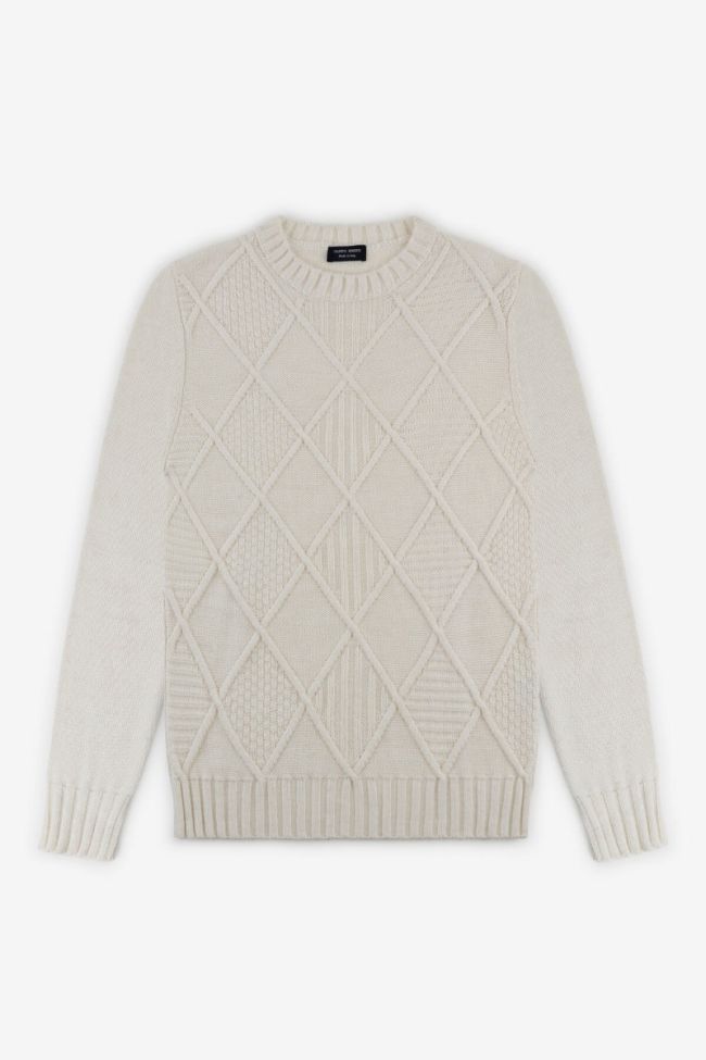 filippo riberti Strickwaren Herren Filippo Riberti Rundhalsausschnitt Slim Muster 30% Wolle 50% Acryl 20% alpaka