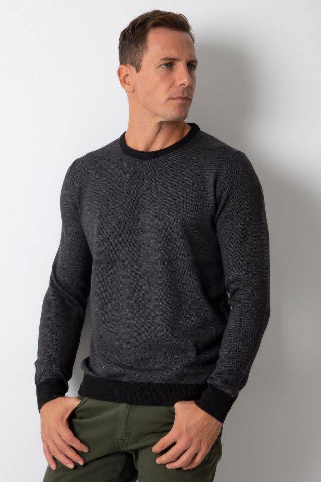 Filippo Riberti Strickwaren Herren Filippo Riberti Rundhalsausschnitt Regular Einfarbig 50% Wolle 30% Acryl, 20% El