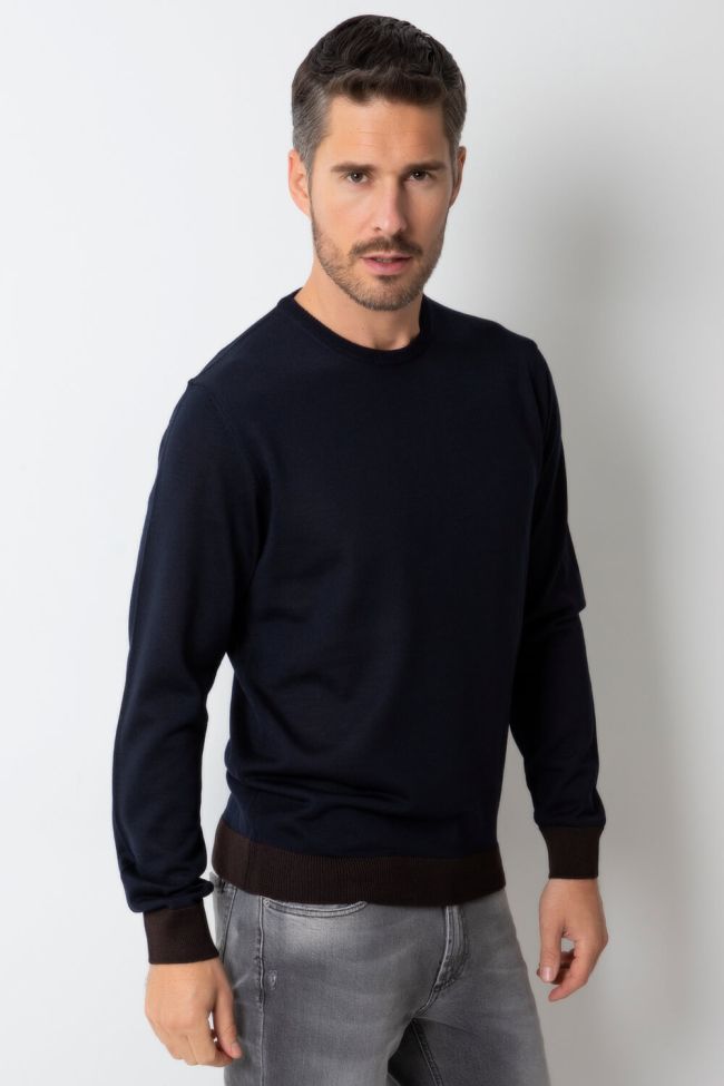 filippo riberti Strickwaren Herren Filippo Riberti Rundhalsausschnitt Regular Einfarbig 50% Wolle, 50% Acryl