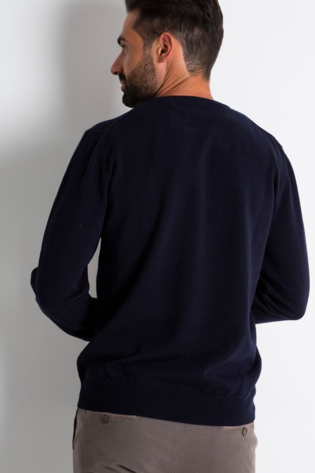 Gant Strickwaren Herren Gant Rundhalsausschnitt Classic Einfarbig 100% Wolle